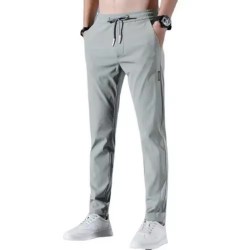 Men's Cotton Polyester Formal Fitness Work Sweatpants