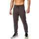 Men's Cotton Straight Casual Elastic Waist Lightweight Trousers