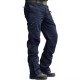 Men's Cotton Casual Outdoor Work Elastic Waist Cargo Pants
