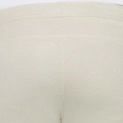 Men's Cotton Polyester Straight Slim Casual Trousers