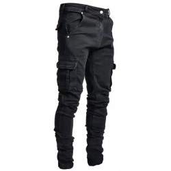 Men's Cotton Straight Casual Outdoor Lightweight Jeans