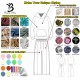 Men's Cotton Nylon Straight Sports Retro Pants