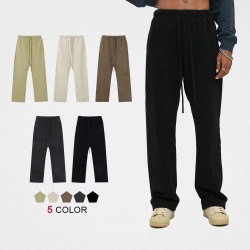 Men's Fleece Cotton Polyester Oversized Streetwear Sweatpants
