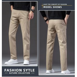 Men's Cotton Loose Straight Casual Lightweight Pants